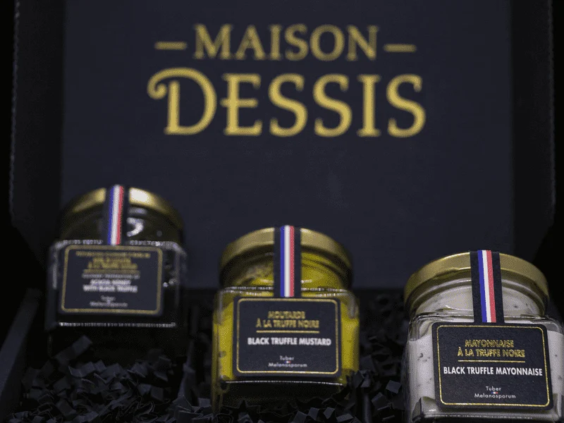 Coffret Trio Truffes : Mayonnaise, Moutarde et Miel