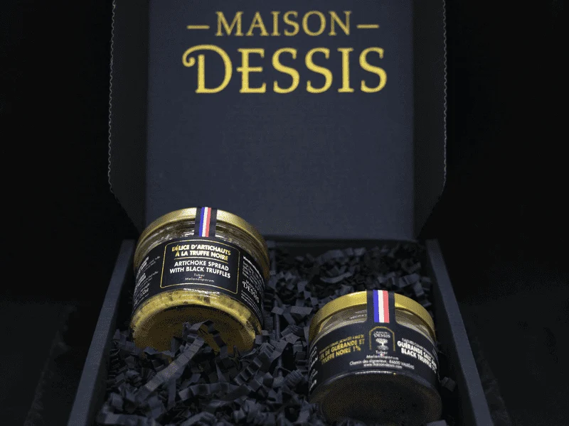 Coffret Duo Truffes : Sel de Guérande et Tartinable Artichaut