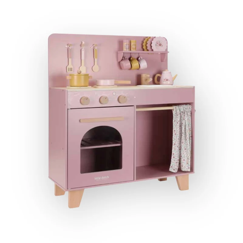 Cuisine en bois | Rose