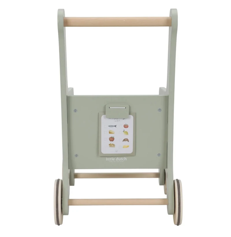 Caddie de courses en bois