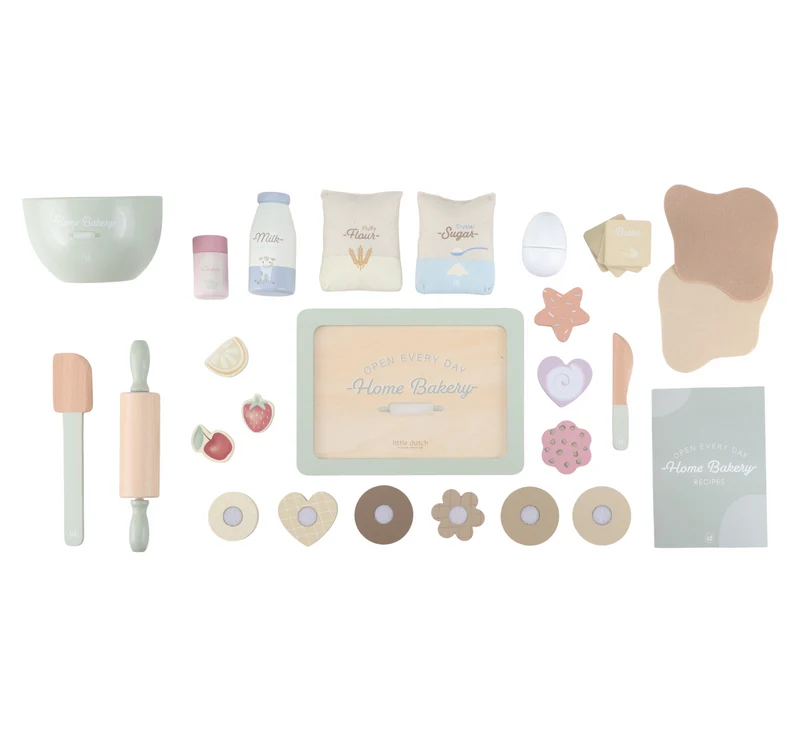 Set de pâtisserie en bois