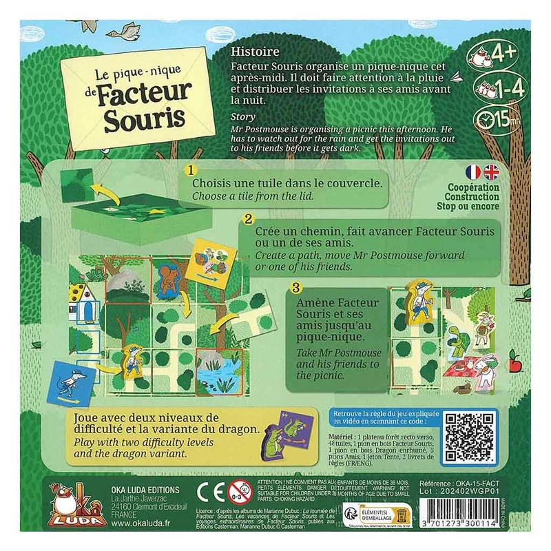 Le Pique-Nique de Facteur Souris