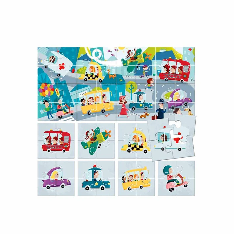 Puzzle 8 + 1 The City