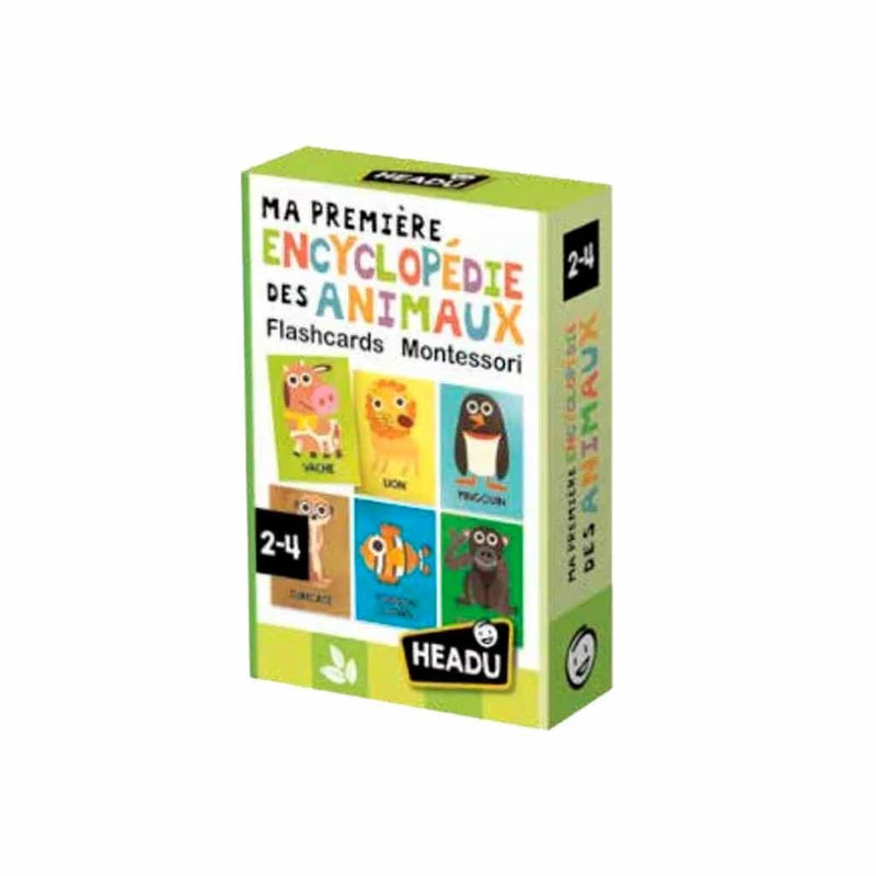 Flashcards Ma Première Encyclopédie des Animaux Montessori
