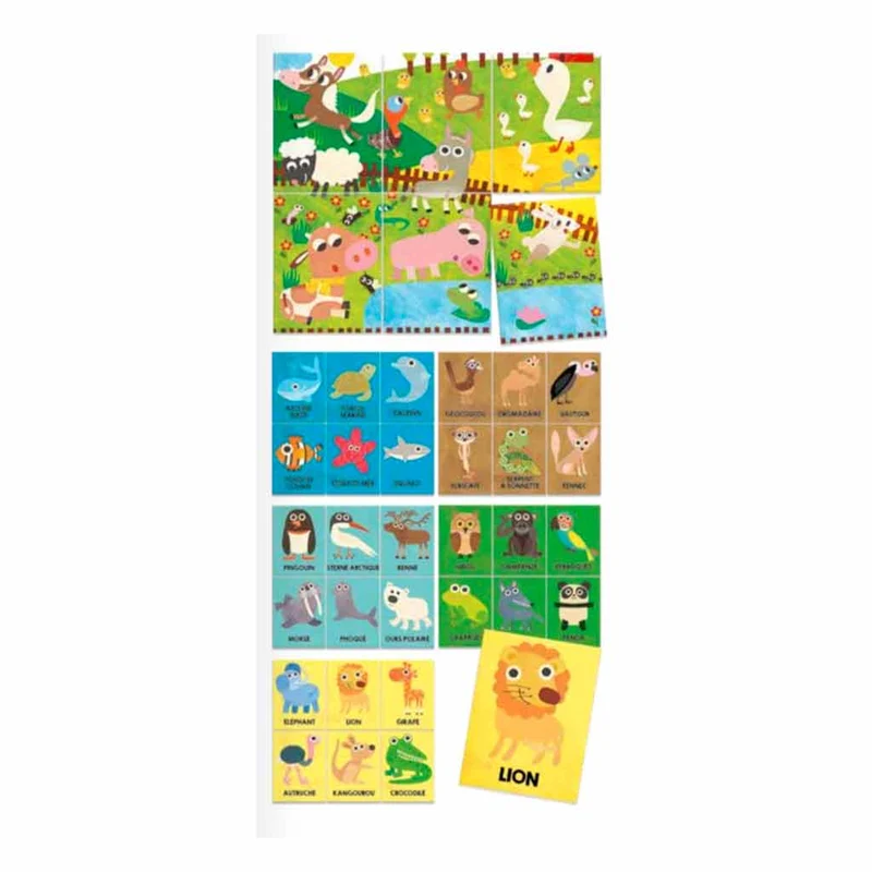 Flashcards Ma Première Encyclopédie des Animaux Montessori