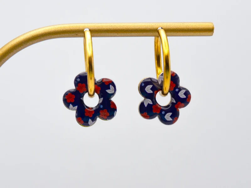 Créoles fleurs