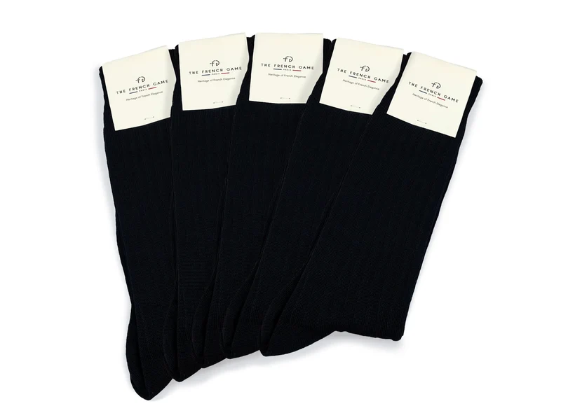 Semainier de chaussettes black frenchy