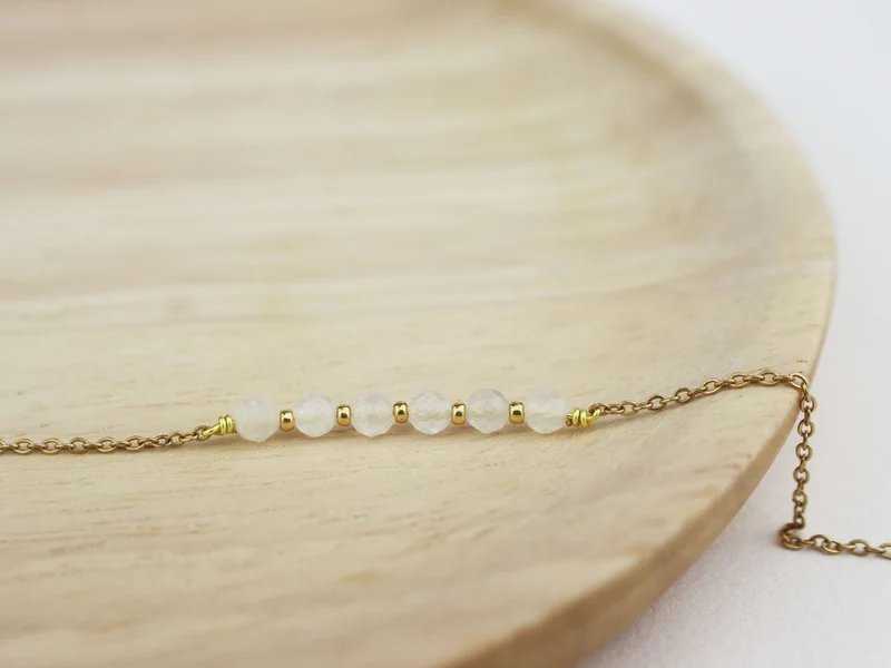 Bracelet pierres fines