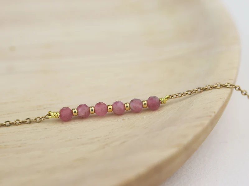 Bracelet pierres fines
