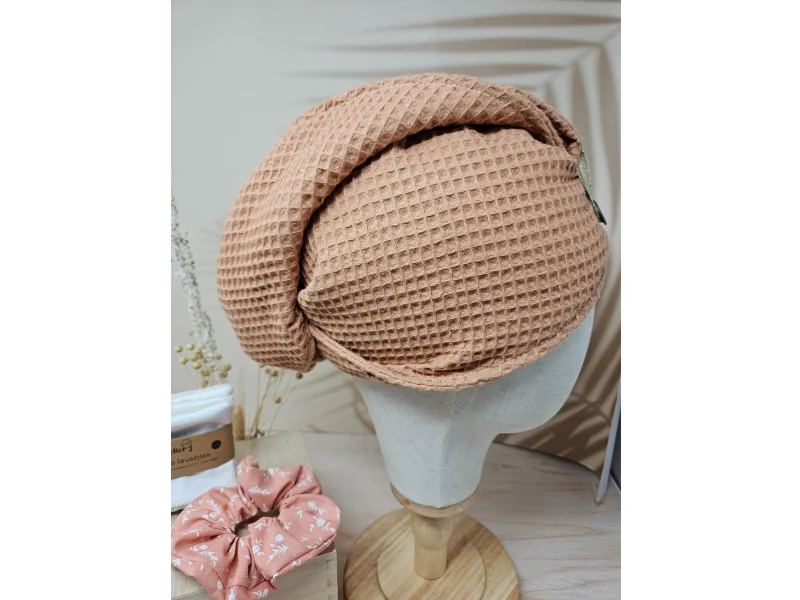 Coffret Beauté – Cotons Lavables, Turban sèche cheveux & Chouchou