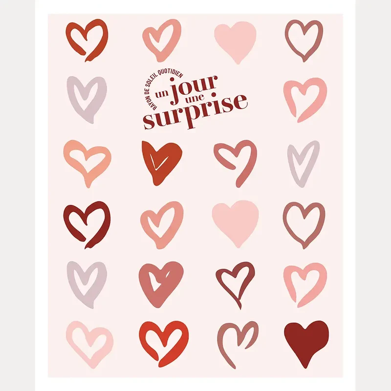 Boite vide design Coeur d'amour