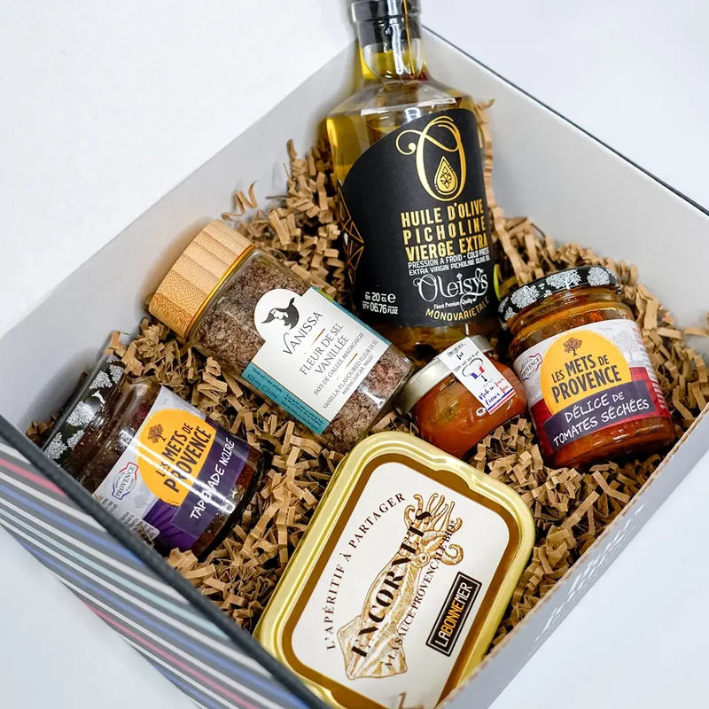 Coffret cadeau gourmand à composer soi-même en ligne