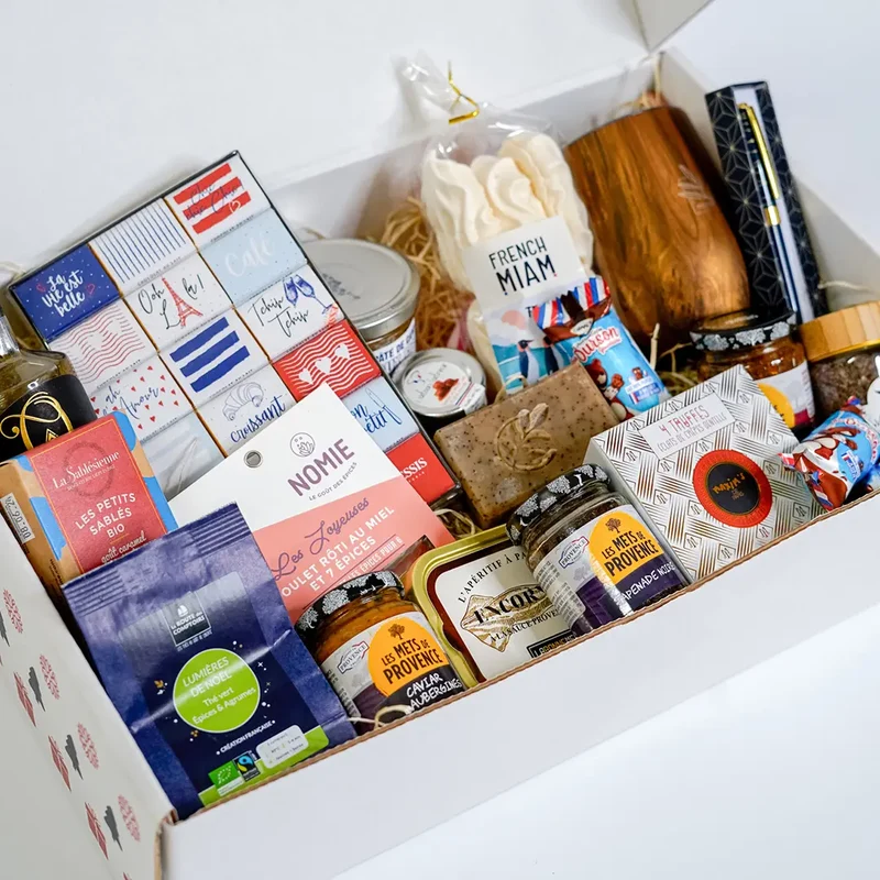 Coffret gourmand à composer soi-même en ligne