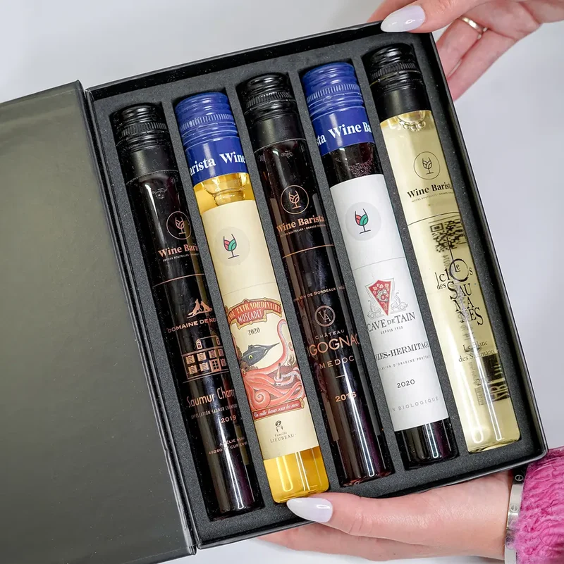 Coffret luxe flacon entreprise 100% personnalisé