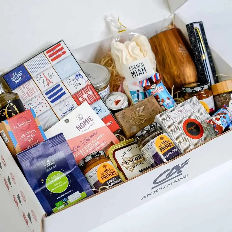 Coffret cadeau entreprise 100% personnalisé