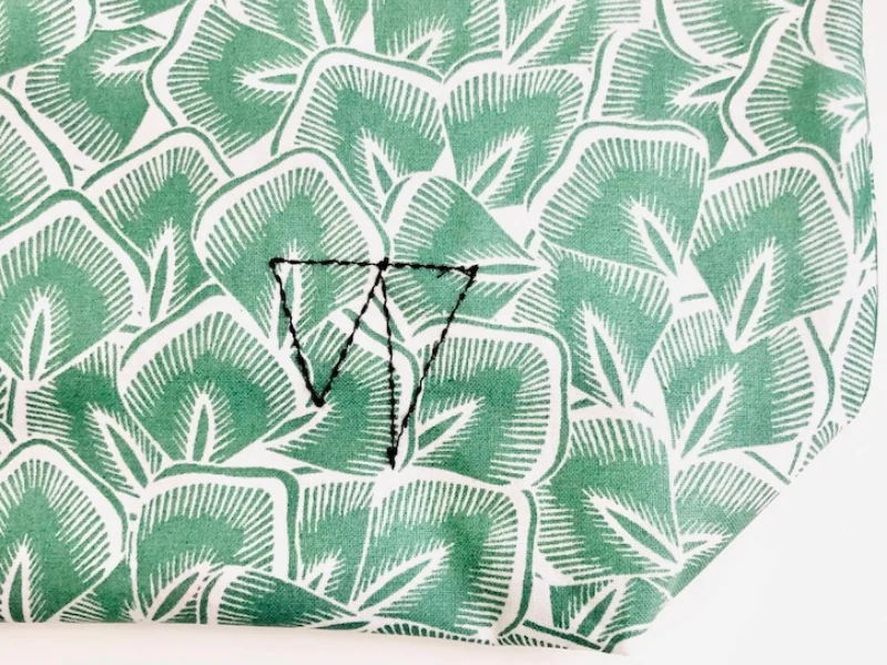 Lunch bag en tissu enduit imperméable