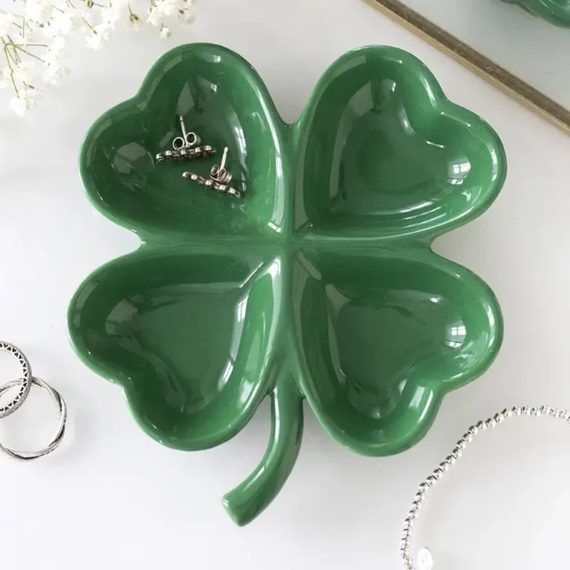 Coupelle Saint Patrick Trèfle Quatre-Feuilles