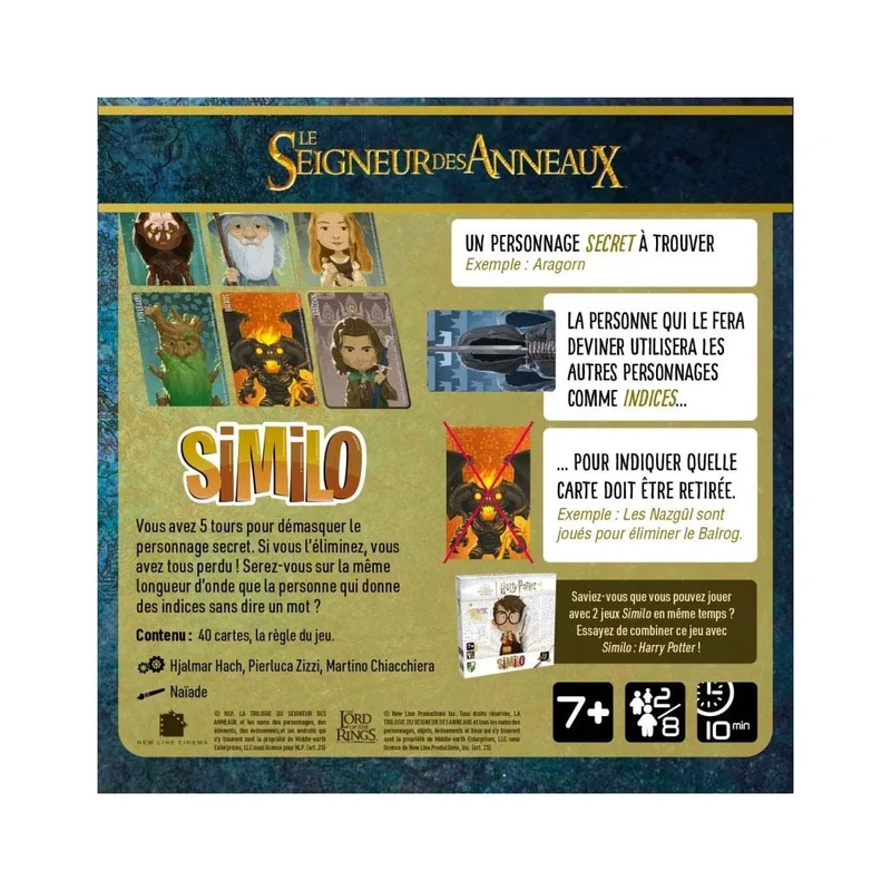 Similo : Le Seigneur des Anneaux
