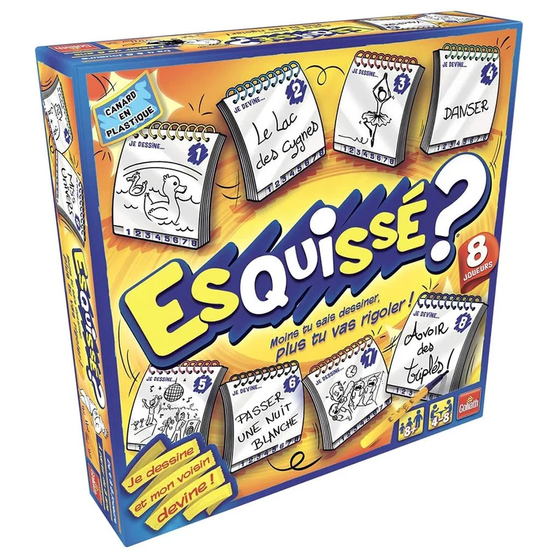 Esquissé ? - 8 Joueurs