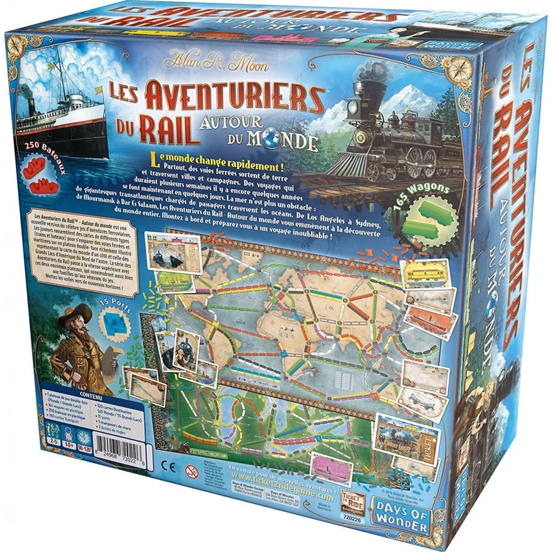 Les Aventuriers Du Rail - Autour du monde