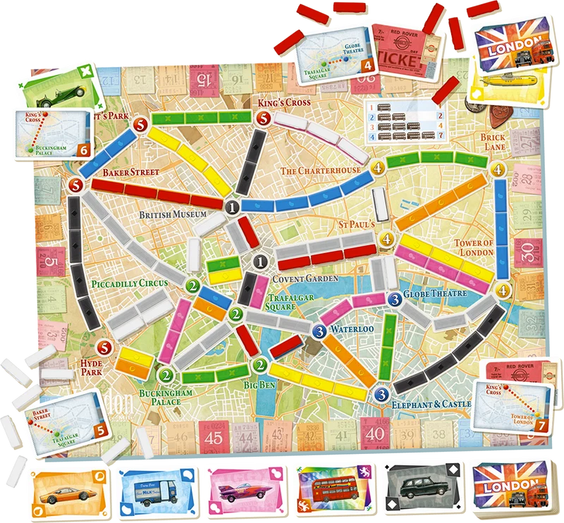 Les Aventuriers Du Rail: Londres