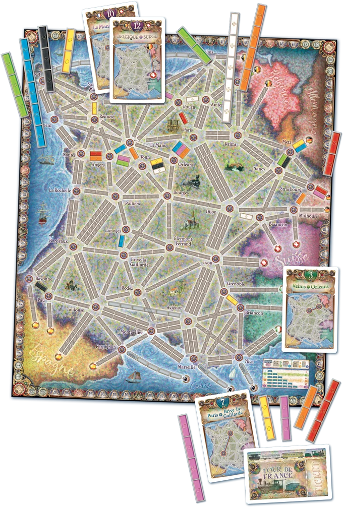 Les Aventuriers Du Rail - Ticket To Ride France
