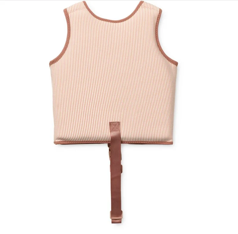 Gilet de flottaison | Rayures rose