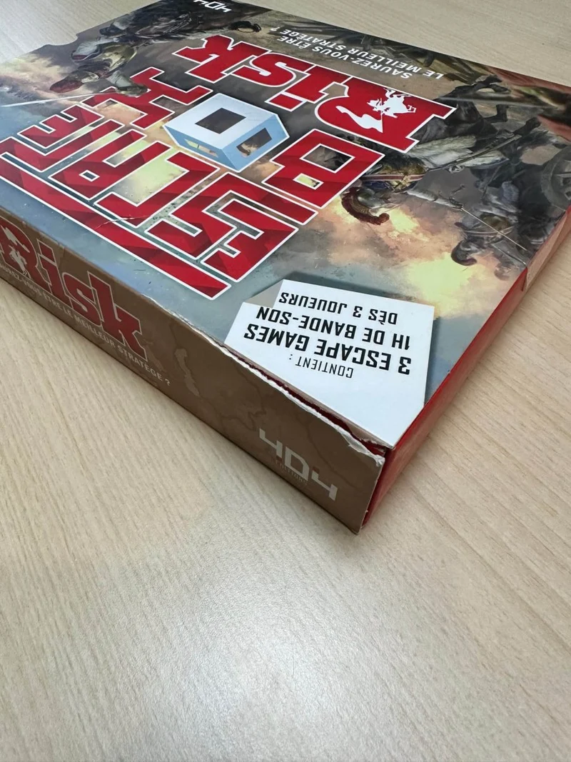 Boîte abîmée - Escape Box : Risk