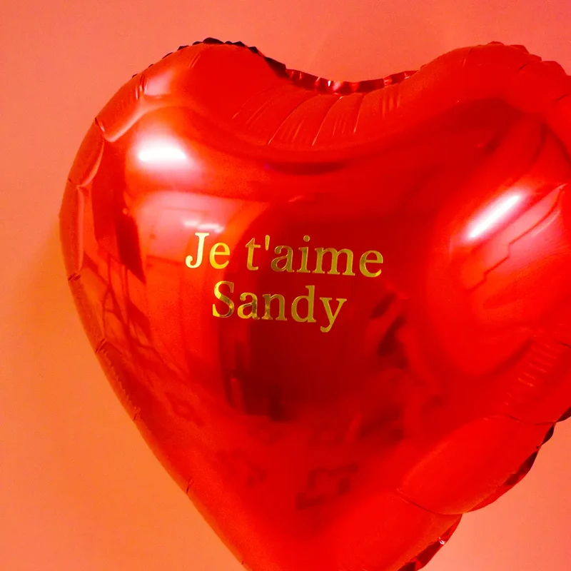 Ballon personnalisé avec votre message