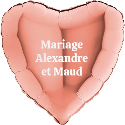 Ballon personnalisé avec votre message