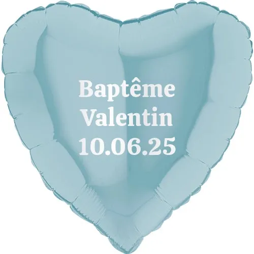 Ballon personnalisé avec votre message