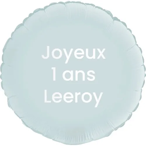 Ballon personnalisé avec votre message