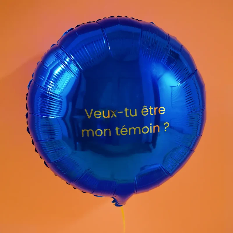 Ballon personnalisé avec votre message