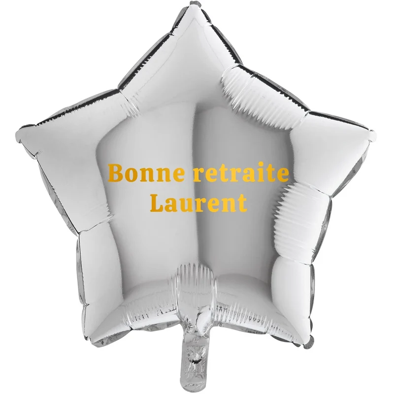 Ballon personnalisé avec votre message