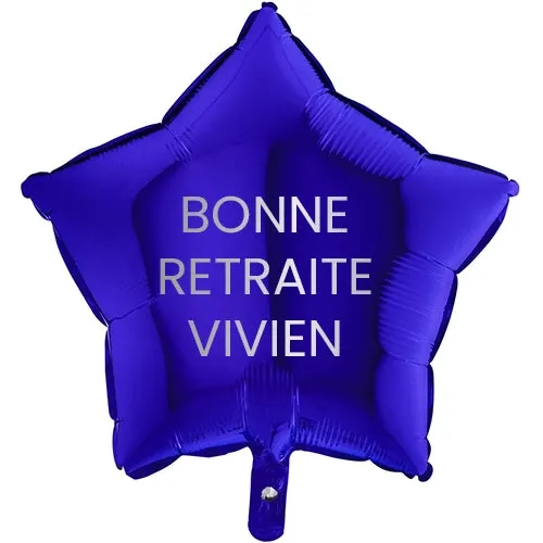 Ballon personnalisé avec votre message