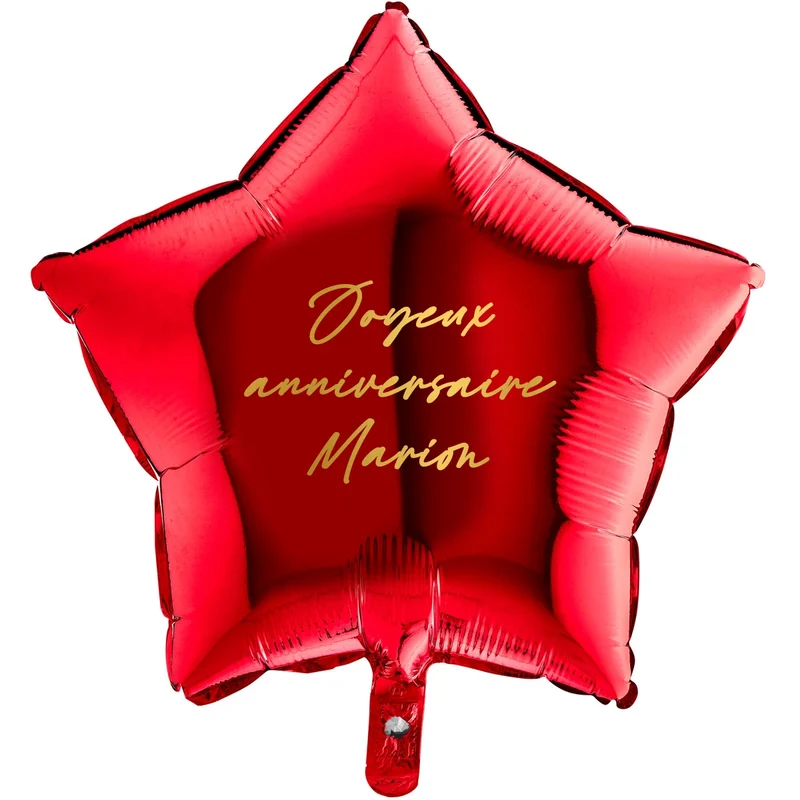 Ballon personnalisé avec votre message