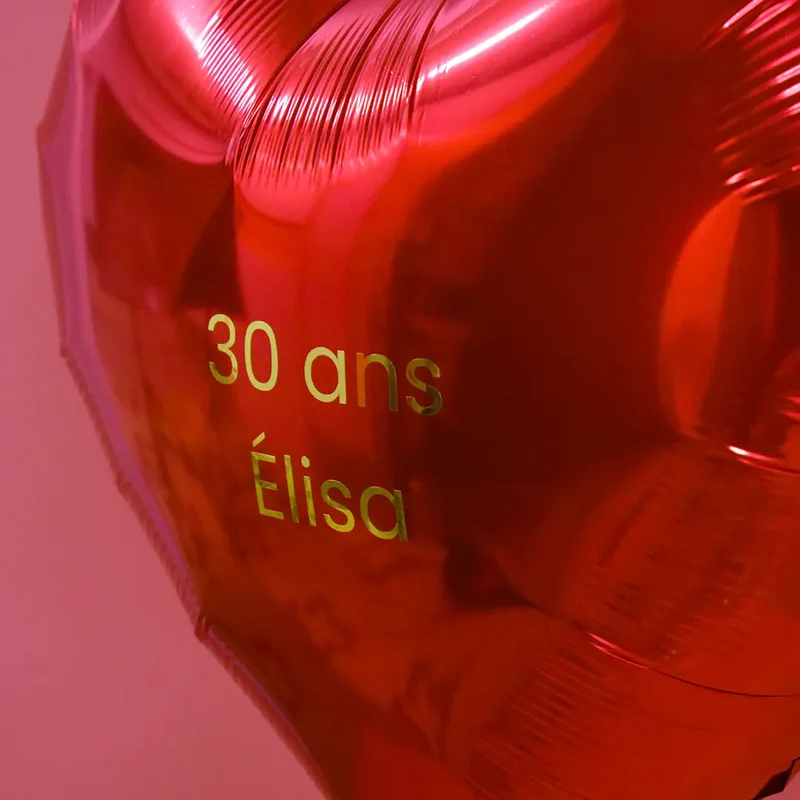Ballon personnalisé avec votre message
