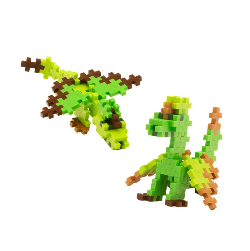 Plus plus | Tube Dragons de terre 100 pièces