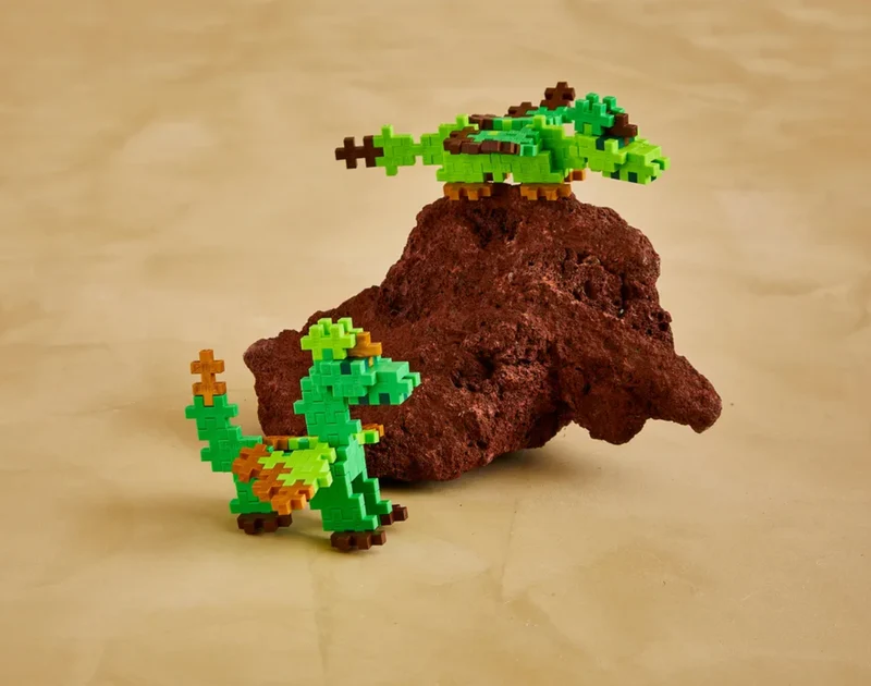 Plus plus | Tube Dragons de terre 100 pièces