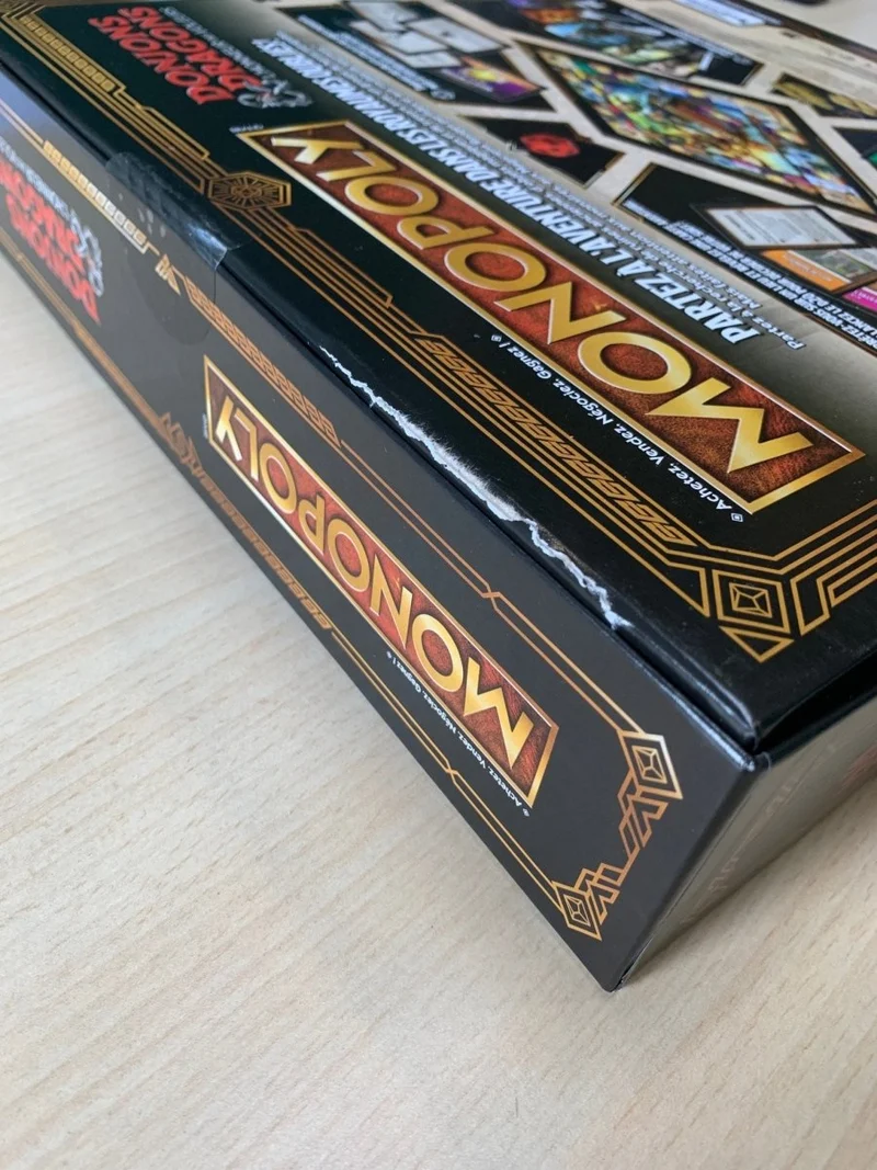 Boîte abîmée - Monopoly - Donjons & Dragons L'honneur des Voleurs