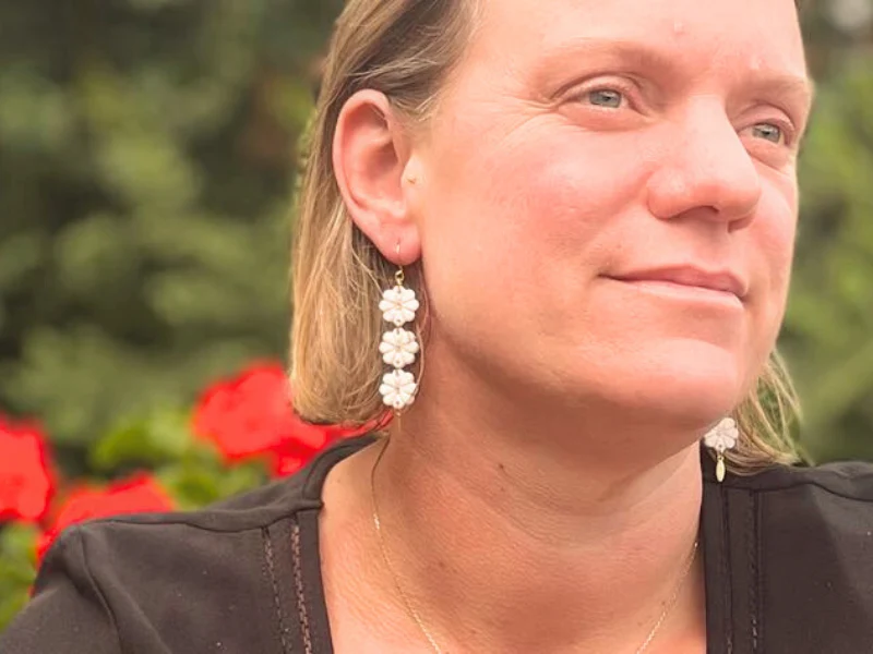 Boucles d'oreille Flora