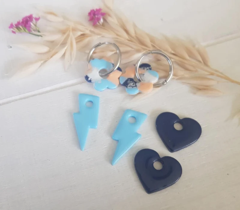 Kit de Boucles d'oreille interchangeables