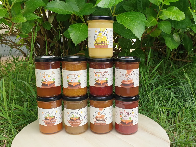 Coffret « Tour d’horizon » : préparations de fruits et de crèmes de caramel