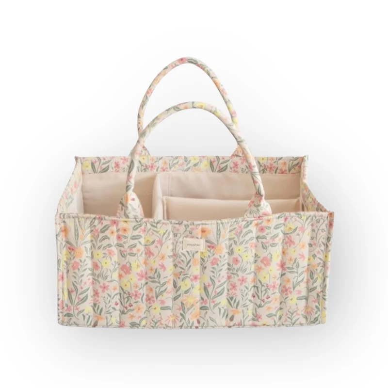 Panier de rangement | Fleurs de printemps