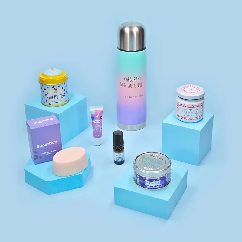 Coffret cadeau amie - La Violette
