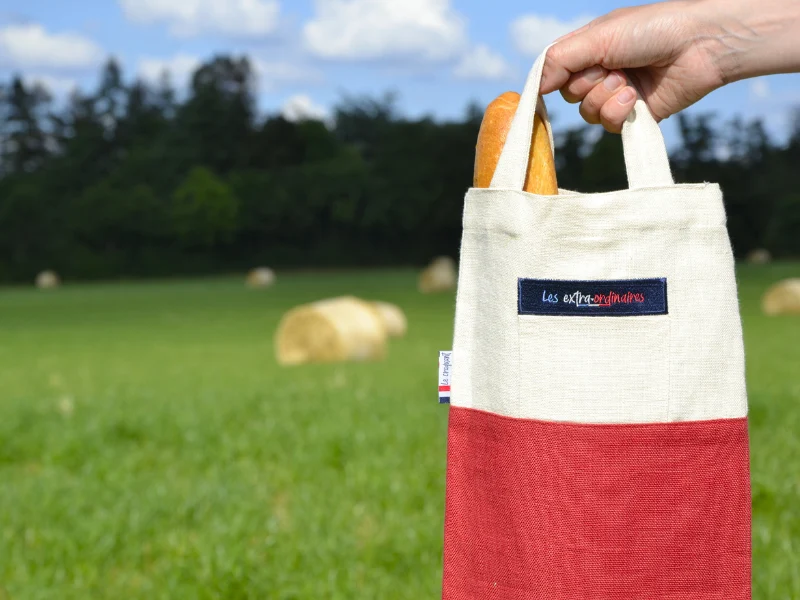 1 sac à baguettes à anses "Le Craquant"
