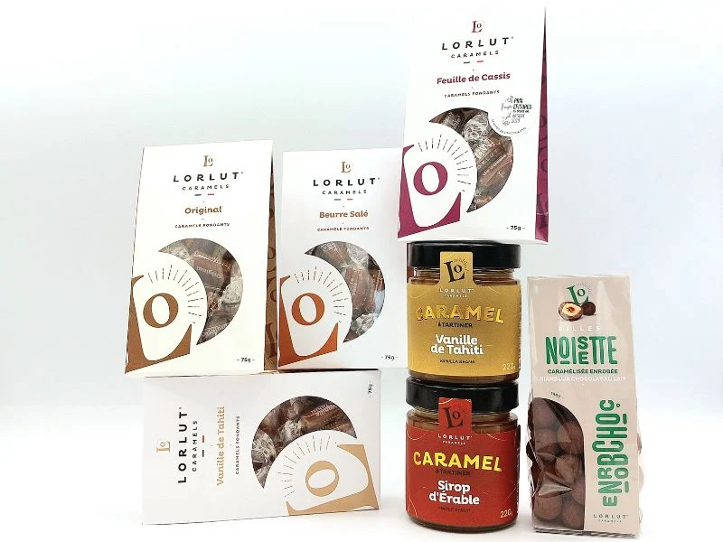 Tout Caramel : Caramels à Tartiner, 4 sortes de Caramels Fondants & Noisettes-Amandes-Cajou