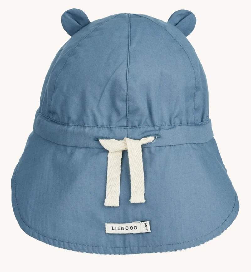 Chapeau | Rayures bleues