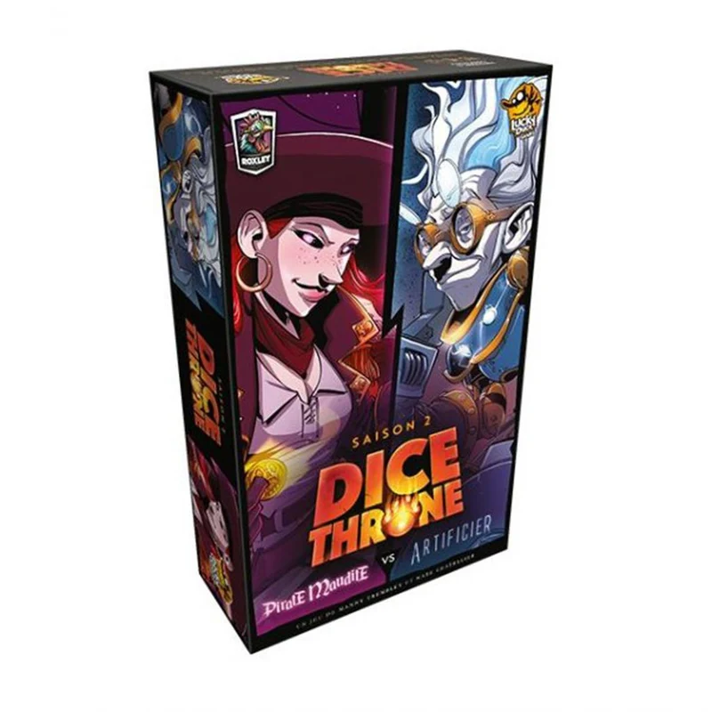 Dice Throne S2- Artificier vs Pirate Maudite