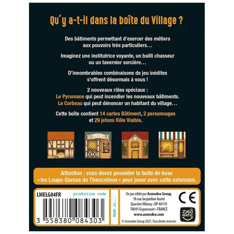 Les Loups-Garous de Thiercelieux- Le Village
